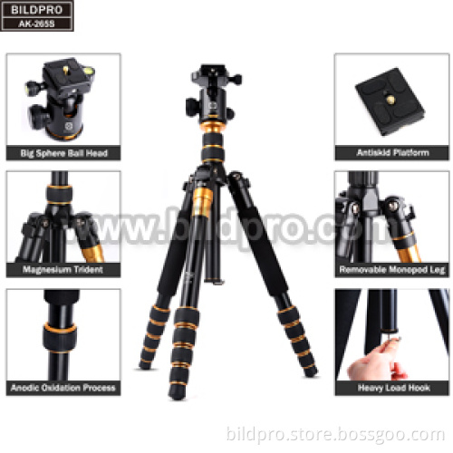 portable tripod camera tripod tourism tripod